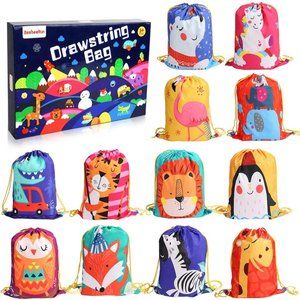 Kids Party Favor Bags (12-pack)